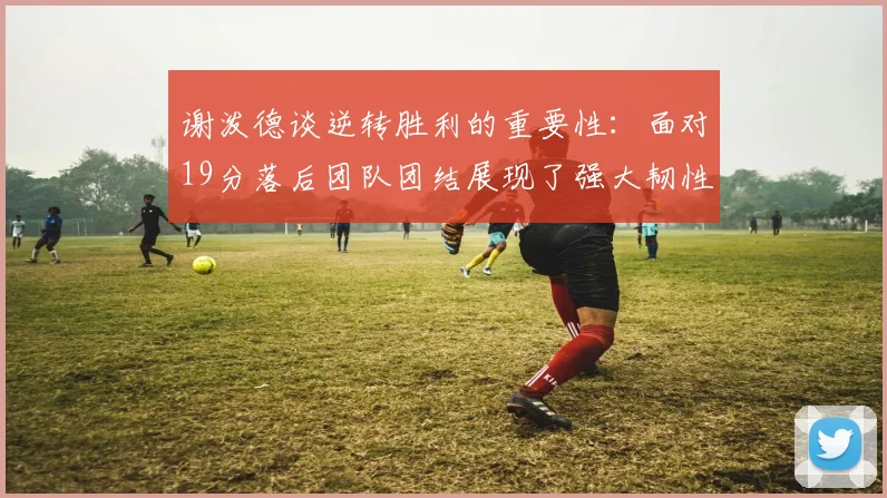 谢泼德谈逆转胜利的重要性：面对19分落后团队团结展现了强大韧性